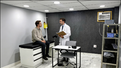 Avaliação urológica completa com investigação clínica detalhada